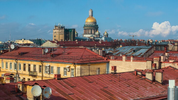 Жилой дом в центре Петербурга расселяют из-за аварийного состояния стены Жилой дом в центре Петербурга расселяют из-за аварийного состояния стены