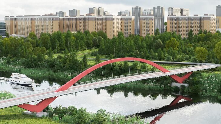 Сергей Собянин рассказал о строительстве моста-паруса на западе Москвы Сергей Собянин рассказал о строительстве моста-паруса на западе Москвы