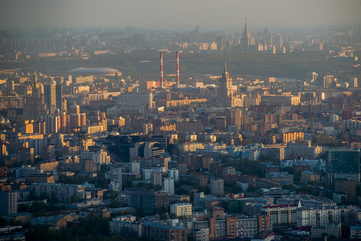 Москва сверху