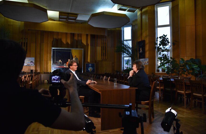 Светлана Савицкая на съемках программы "Важная персона" 2 фото