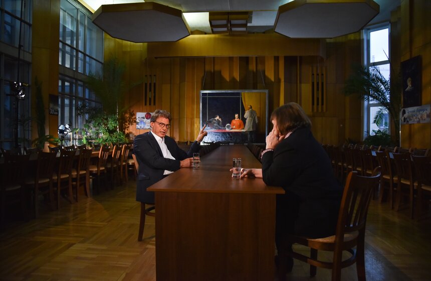 Светлана Савицкая на съемках программы "Важная персона" 5 фото