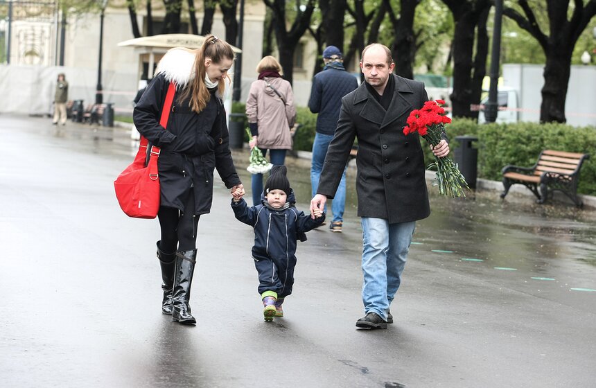 День Победы в парке Горького 16 фото