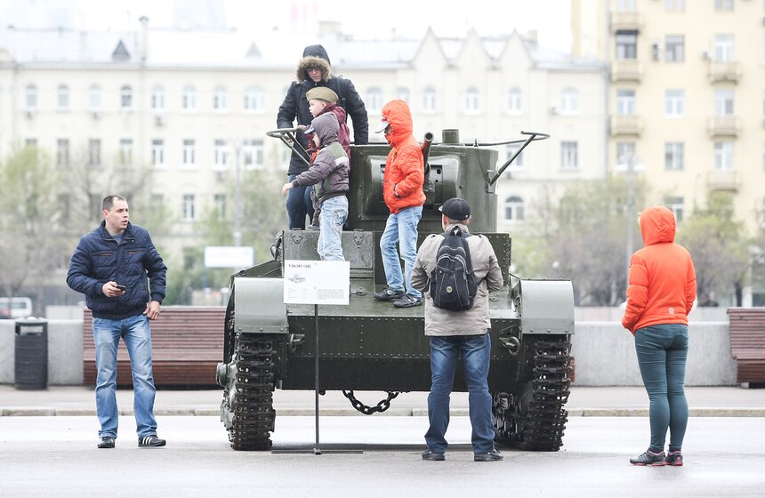 День Победы в парке Горького 25 фото