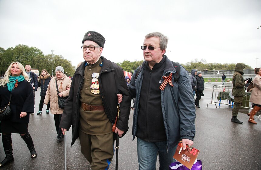 День Победы в парке Горького 23 фото