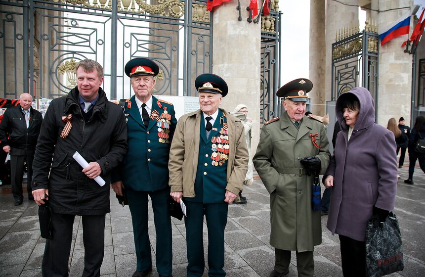 День Победы в парке Горького 1 фото