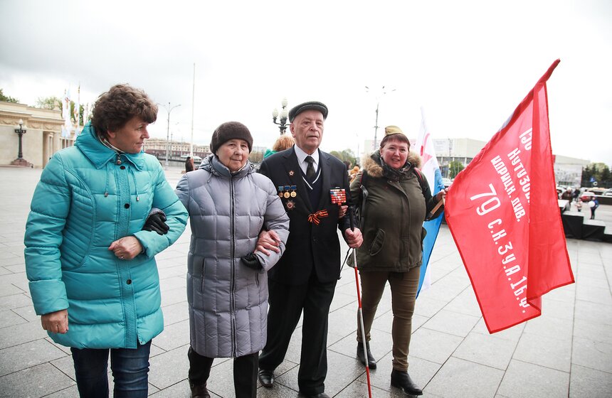 День Победы в парке Горького 35 фото