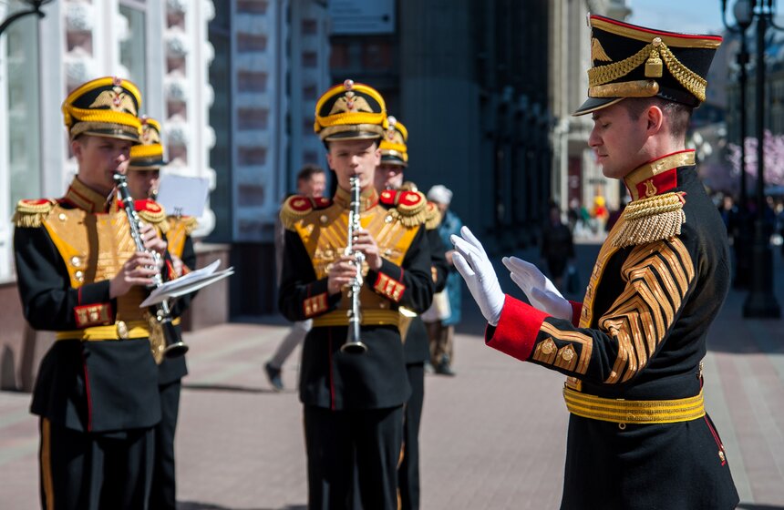 Открытие выставки "Они сражались за Родину" на Арбате 2 фото