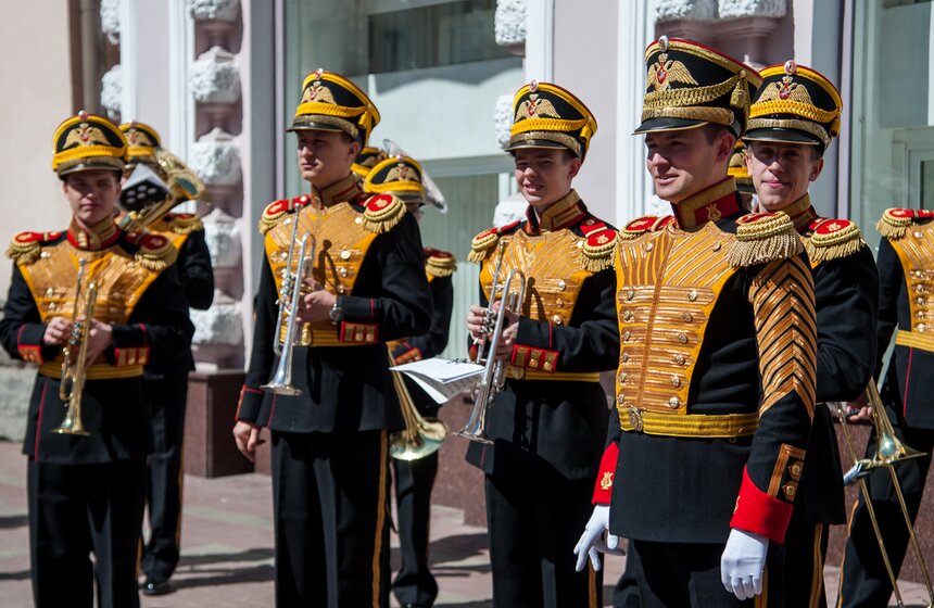 Открытие выставки "Они сражались за Родину" на Арбате 5 фото