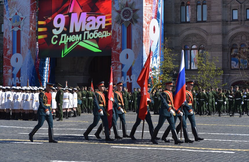 Генеральная репетиция парада в честь Дня Победы 1 фото