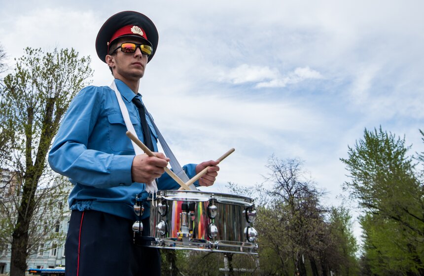 Костюмированный парад-флешмоб фестиваля "Московская весна" 3 фото