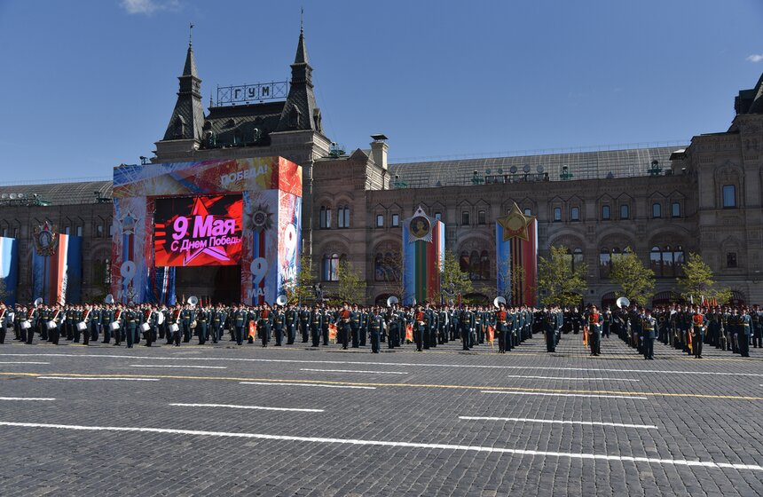 Генеральная репетиция парада в честь Дня Победы 6 фото