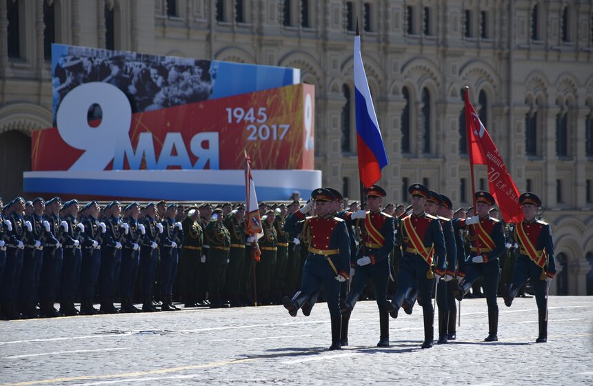 Генеральная репетиция парада в честь Дня Победы 8 фото