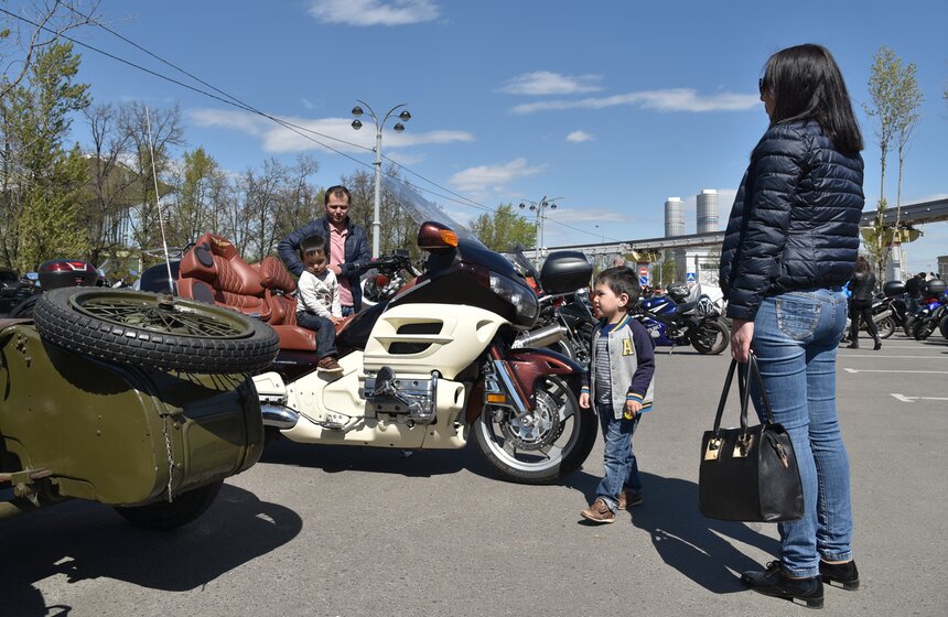 Мотофестиваль "Москва – город для мотоциклистов" 35 фото