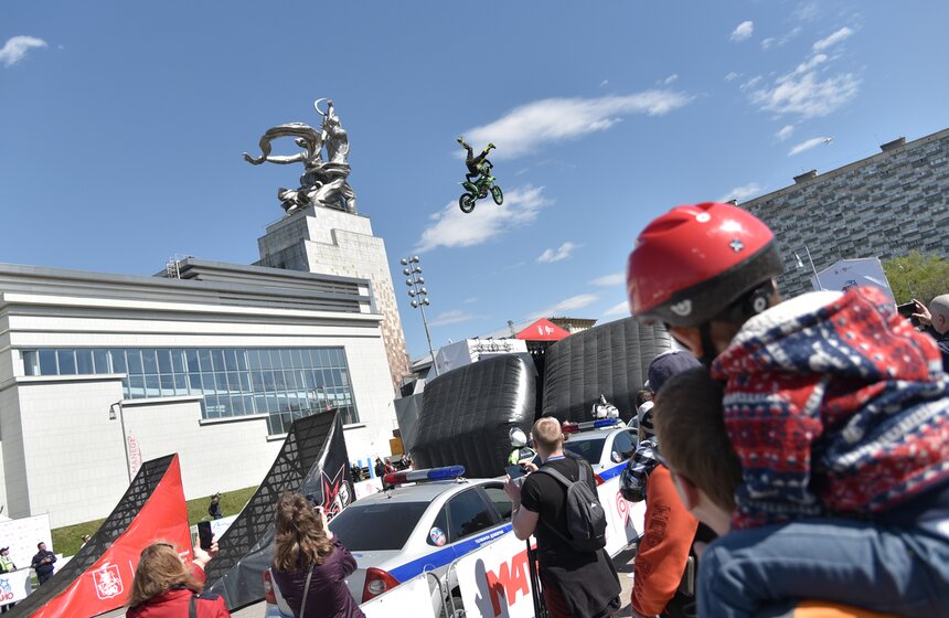 Мотофестиваль "Москва – город для мотоциклистов" 36 фото