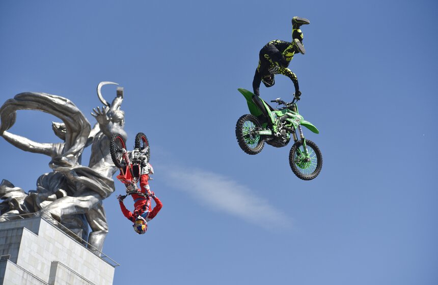 Мотофестиваль "Москва – город для мотоциклистов" 38 фото