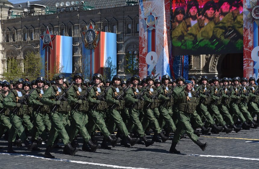 Генеральная репетиция парада в честь Дня Победы 32 фото