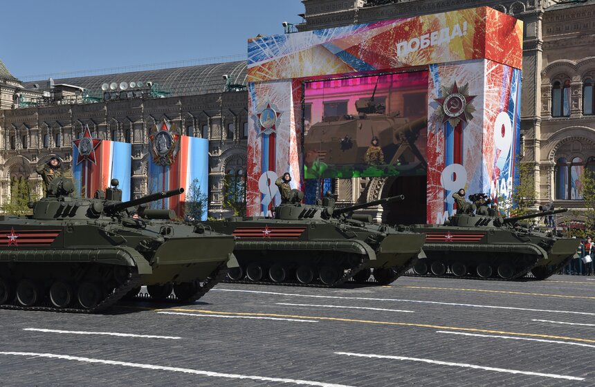 Генеральная репетиция парада в честь Дня Победы 35 фото