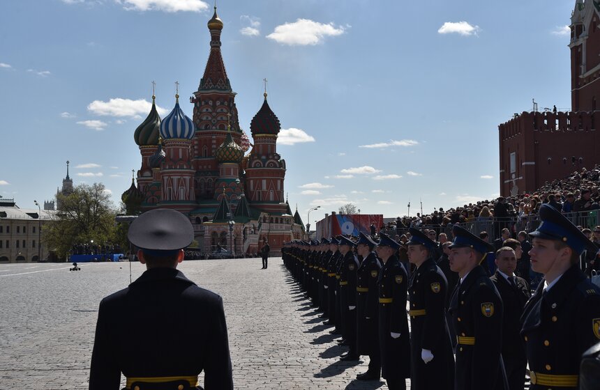 Генеральная репетиция парада в честь Дня Победы 47 фото