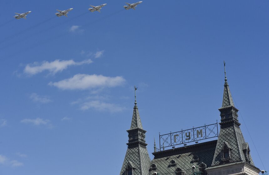 Генеральная репетиция парада в честь Дня Победы 42 фото