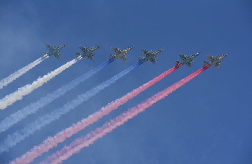 Генеральная репетиция парада в честь Дня Победы 44 фото