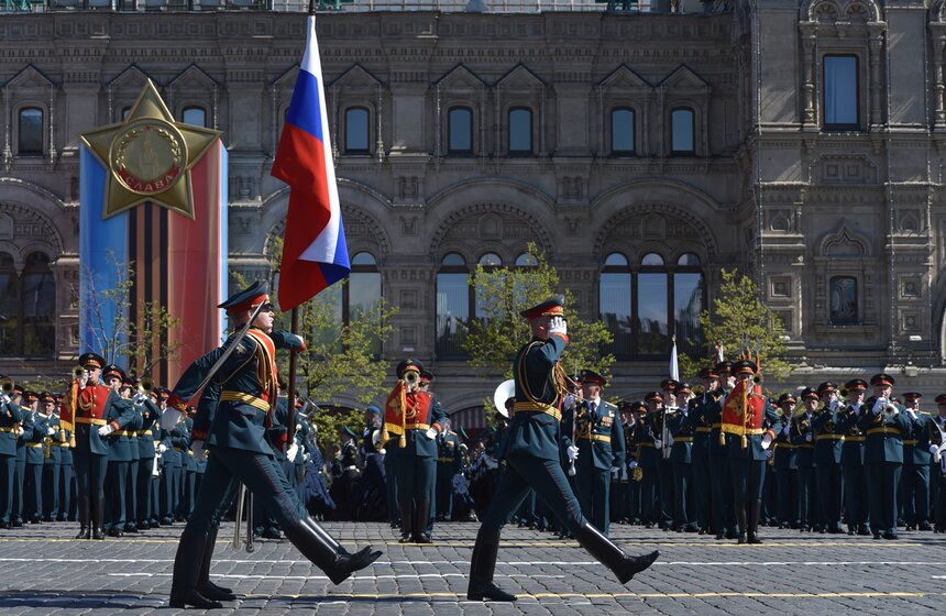 Генеральная репетиция парада в честь Дня Победы 18 фото