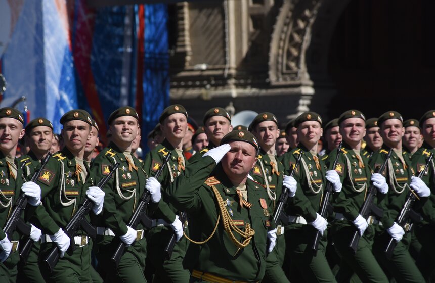 Генеральная репетиция парада в честь Дня Победы 29 фото