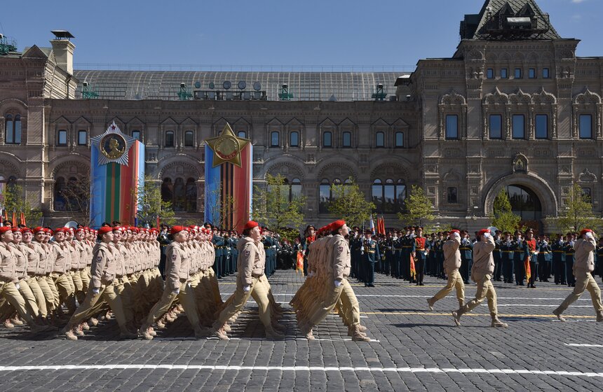 Генеральная репетиция парада в честь Дня Победы 22 фото