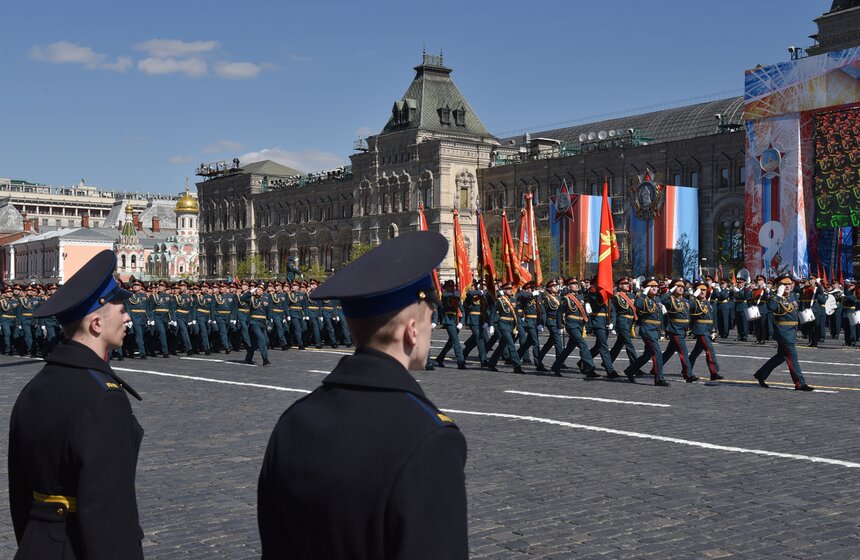 Генеральная репетиция парада в честь Дня Победы 23 фото