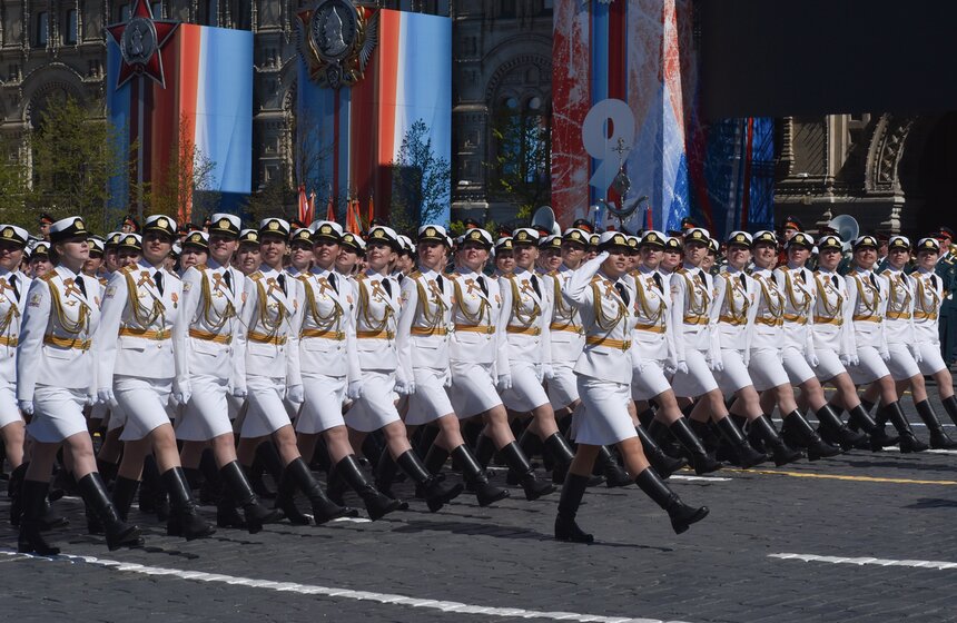 Генеральная репетиция парада в честь Дня Победы 26 фото