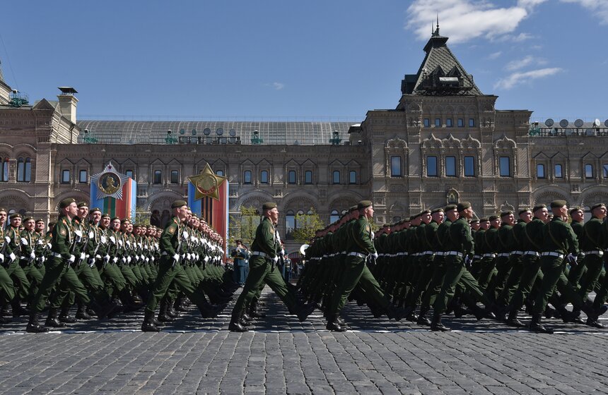 Генеральная репетиция парада в честь Дня Победы 25 фото