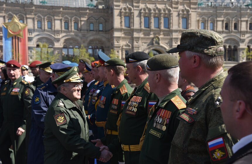 Генеральная репетиция парада в честь Дня Победы 49 фото