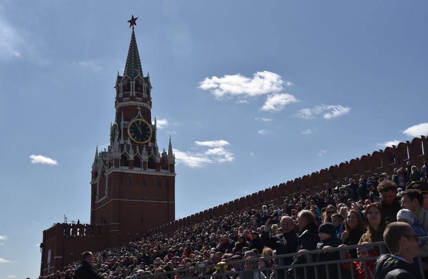 Генеральная репетиция парада в честь Дня Победы 48 фото