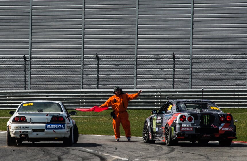Первый этап чемпионата по дрифту прошел на "Moscow Raceway" 24 фото