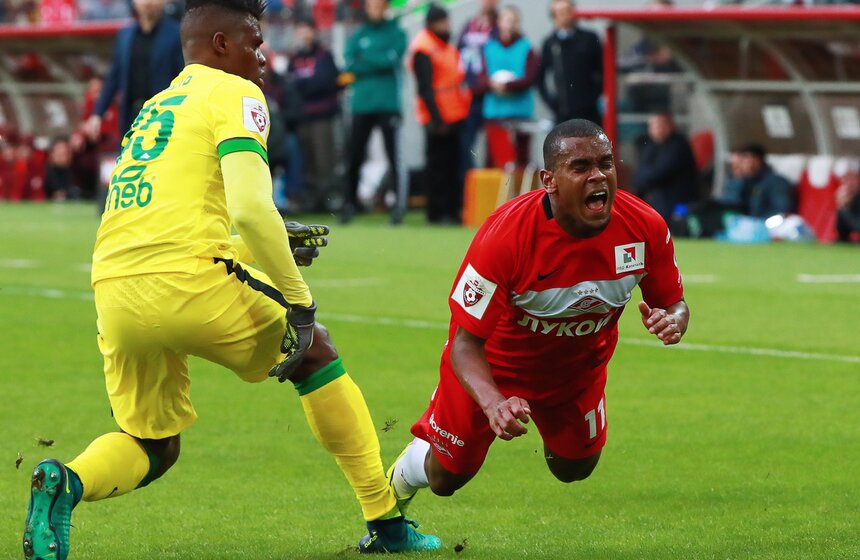 "Спартак" (Москва) - "Анжи" (Махачкала). Фото: ТАСС/Сергей Фадеичев