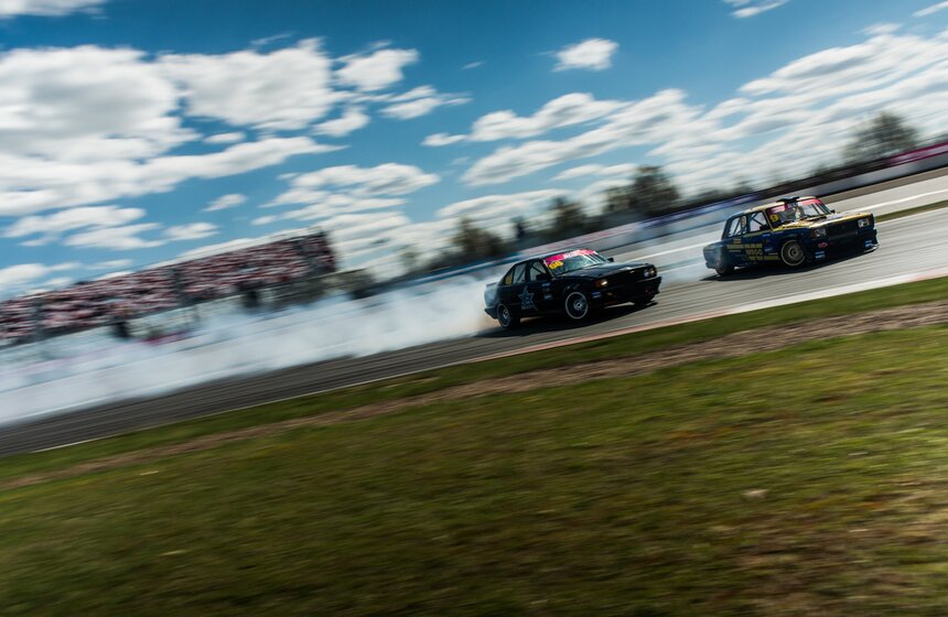 Первый этап чемпионата по дрифту прошел на "Moscow Raceway" 19 фото