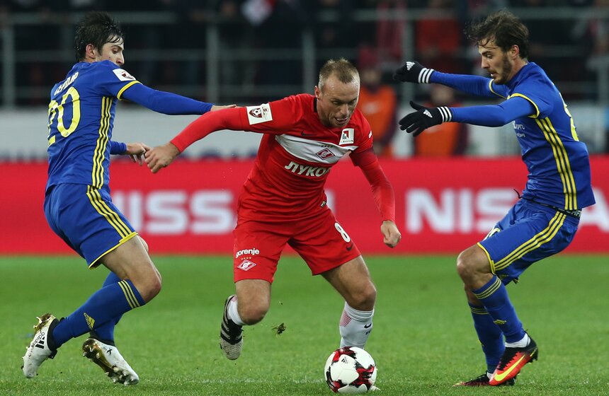 "Спартак" (Москва) - "Ростов" (Ростов-на-Дону). Фото: ТАСС/Станислав Красильников