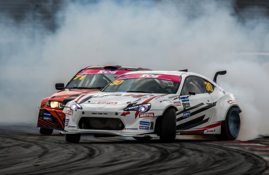 Первый этап чемпионата по дрифту прошел на "Moscow Raceway" 43 фото
