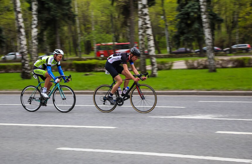 Этап гонки "Пять колец Москвы" прошел на Воробьевых горах 23 фото