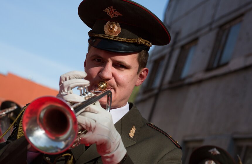 Торжественный митинг в честь Дня Победы в электродепо "Северное" 3 фото