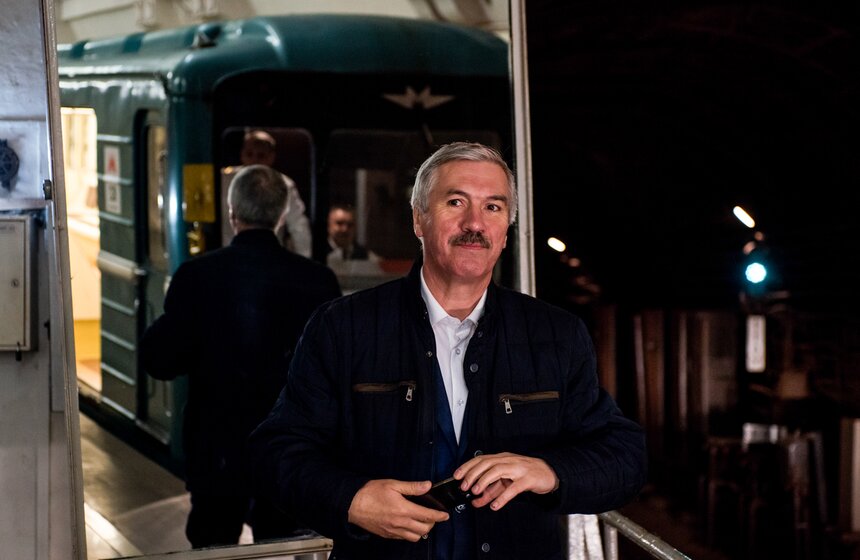 Парад поездов Кольцевой линии метро. Фото 8 фото