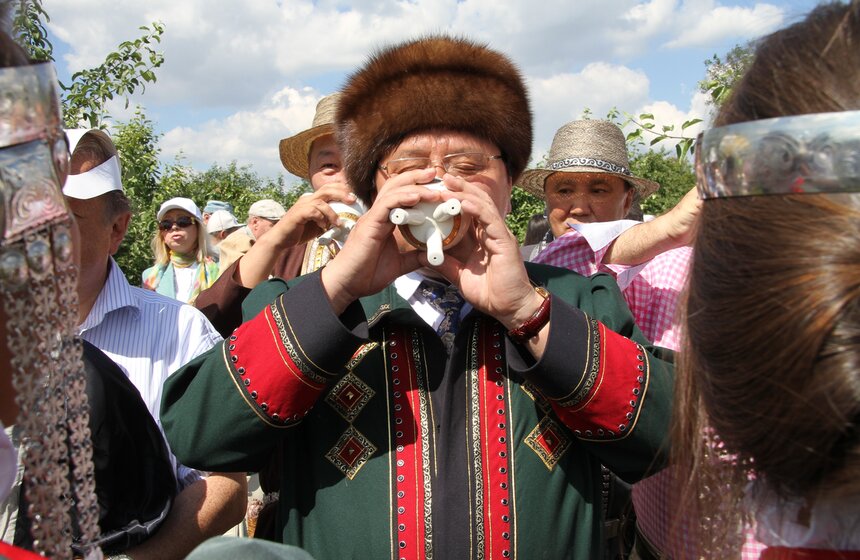 В "Коломенском" устроили якутский праздник Ысыах 10 фото