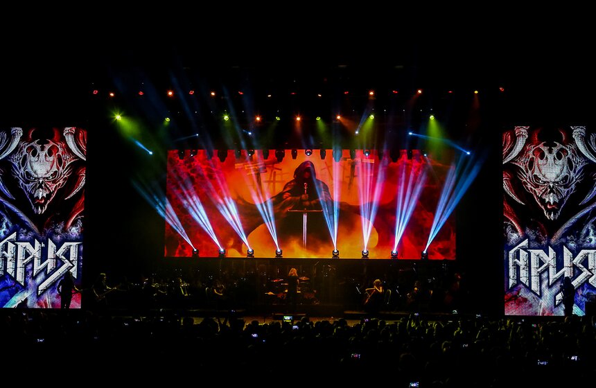 "Ария" выступила с концертом в Крокус Сити Холле 35 фото