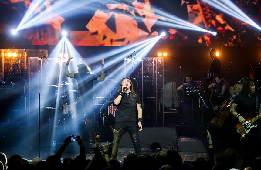 "Ария" выступила с концертом в Крокус Сити Холле 34 фото