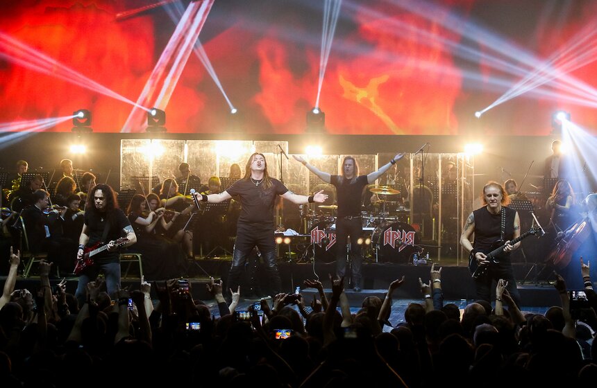 "Ария" выступила с концертом в Крокус Сити Холле 41 фото