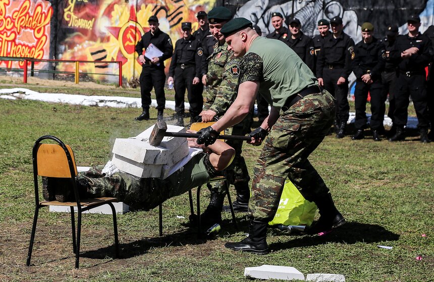 Триатлон специального назначения прошел на базе спецназа ФСИН 13 фото