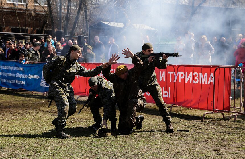 Триатлон специального назначения прошел на базе спецназа ФСИН 18 фото