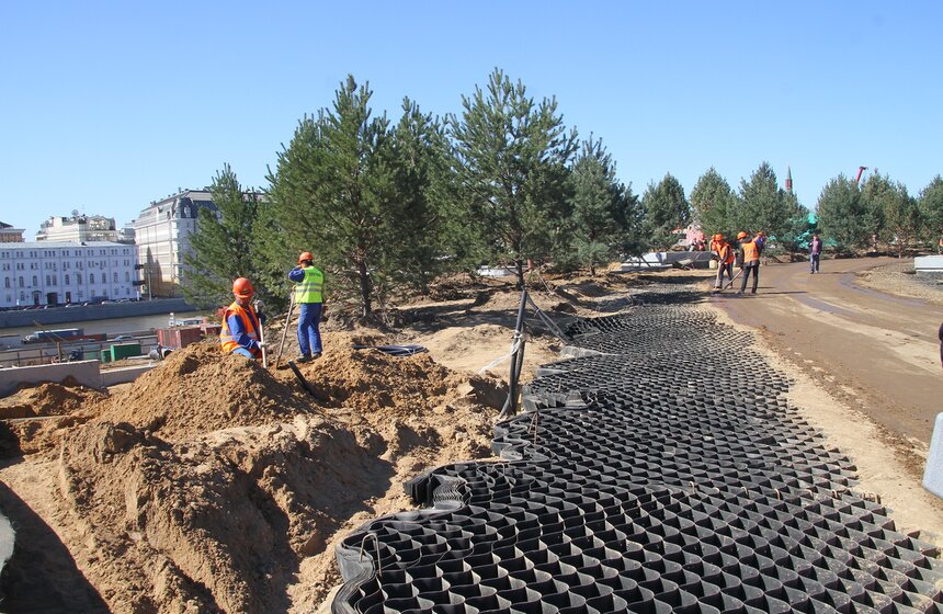 Строительство парка "Зарядье" вышло на финишную прямую 25 фото