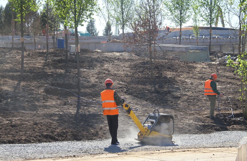 Строительство парка "Зарядье" вышло на финишную прямую 3 фото