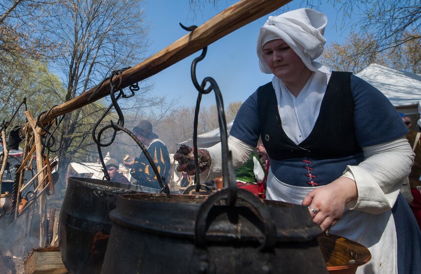 Рыцарский турнир Святого Георгия. Фоторепортаж 20 фото
