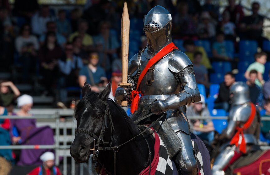Рыцарский турнир Святого Георгия. Фоторепортаж 26 фото